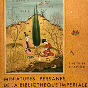 AFFICHES ORIGINALES - Spectacle & Évènements - Exposition des Miniatures Persanes – Affiche Expo Litho Mourlot 1957