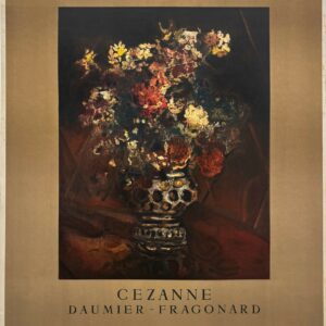 AFFICHES ORIGINALES - Spectacle &amp; Évènements - Monticelli à l’Orangerie des Tuileries – Affiche Expo Litho Mourlot 1953