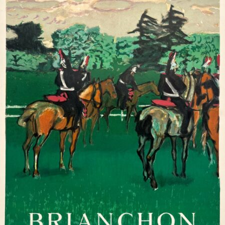 Brianchon a la Galerie Alfred Daber – Affiche Expo Litho Mourlot 1954