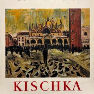 AFFICHES ORIGINALES - Spectacle &amp; Évènements - Kischka à la Galerie Drouant – Affiche Expo Litho Mourlot 1959