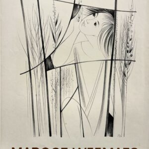 AFFICHES ORIGINALES - Spectacle & Évènements - Margot Weemaes à la Galerie du Nouvel Essor – Affiche Expo Litho L. Détruit 1964