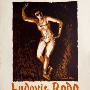 AFFICHES ORIGINALES - Spectacle & Évènements - Ludovic Rodo à la Galerie André Maurice – Affiche Expo Litho L. Détruit [1955]