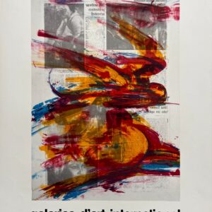 AFFICHES ORIGINALES - Spectacle & Évènements - Tomislav à la Galerie d&rsquo;Art International – Affiche Expo Litho 1984