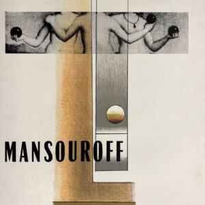 AFFICHES ORIGINALES - Spectacle &amp; Évènements - Mansouroff à la Galerie D. Gervis – Affiche Expo Litho Clot Bramsen 1968