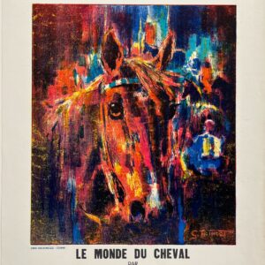AFFICHES ORIGINALES - Spectacle & Évènements - Trincot à la Galerie des Champs-Élysées – Affiche Expo Litho Jess-Borocco 1968