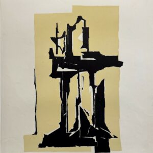 AFFICHES ORIGINALES - Spectacle & Évènements - Angelopoulos à la Galerie Mona Lisa – Affiche Expo Litho 1963