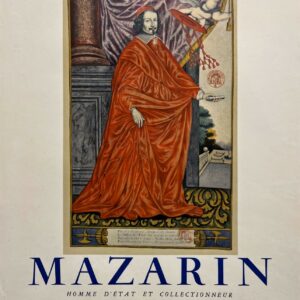 AFFICHES ORIGINALES - Spectacle & Évènements - Mazarin, Exposition à la Bibliothèque Nationale – Affiche Expo Litho 1961