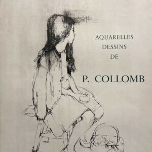 AFFICHES ORIGINALES - Spectacle &amp; Évènements - P. Collomb à la Galerie Sagot-Le Garrec – Affiche Expo Litho HFB 1965