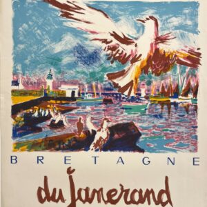 AFFICHES ORIGINALES - Spectacle &amp; Évènements - Du Janerand à la Galerie Iris – Affiche Expo Litho L. Détruit 1961