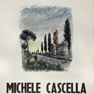 AFFICHES ORIGINALES - Spectacle & Évènements - Michele Cascella à la Galerie André Weil – Affiche Expo Litho 1964