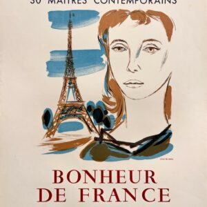 AFFICHES ORIGINALES - Spectacle & Évènements - 30 Maîtres Contemporains – Affiche Expo Litho Mourlot 1958