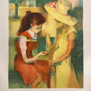 AFFICHES ORIGINALES - Spectacle &amp; Évènements - Collomb à la International Galleries Chicago – Affiche Expo Litho Mourlot 1964