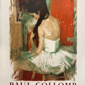 AFFICHES ORIGINALES - Spectacle & Évènements - Paul Collomb à la Galerie Lorenceau – Affiche Expo Litho Mourlot 1961