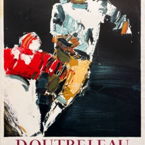 AFFICHES ORIGINALES - Spectacle & Évènements - Doutreleau à la Galerie de Paris – Affiche Expo Litho Mourlot 1970