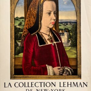 AFFICHES ORIGINALES - Spectacle &amp; Évènements - Collection Lehman à l’Orangerie des Tuileries – Affiche Expo Litho Mourlot 1957