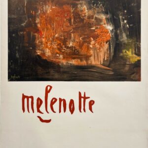 AFFICHES ORIGINALES - Spectacle & Évènements - Melenotte à la Galerie 7 – Affiche Expo Litho Mourlot 1962