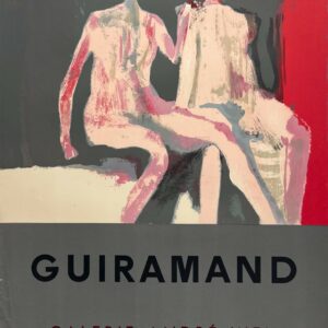 AFFICHES ORIGINALES - Spectacle & Évènements - Guiramand à la Galerie André Weil – Affiche Expo Litho Mourlot 1965