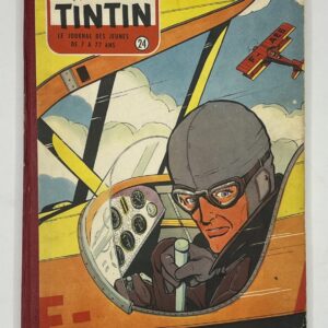 Recueil Journal de Tintin - Album n° 24 - édition française 1955