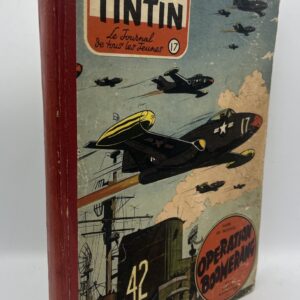 Recueil Journal de Tintin - Album n° 17 - édition française 1953