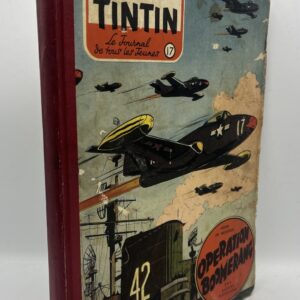 Recueil Journal de Tintin - Album n° 17 - édition française 1953