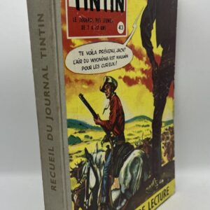 Recueil Journal de Tintin - Album n° 43 - édition française 1960