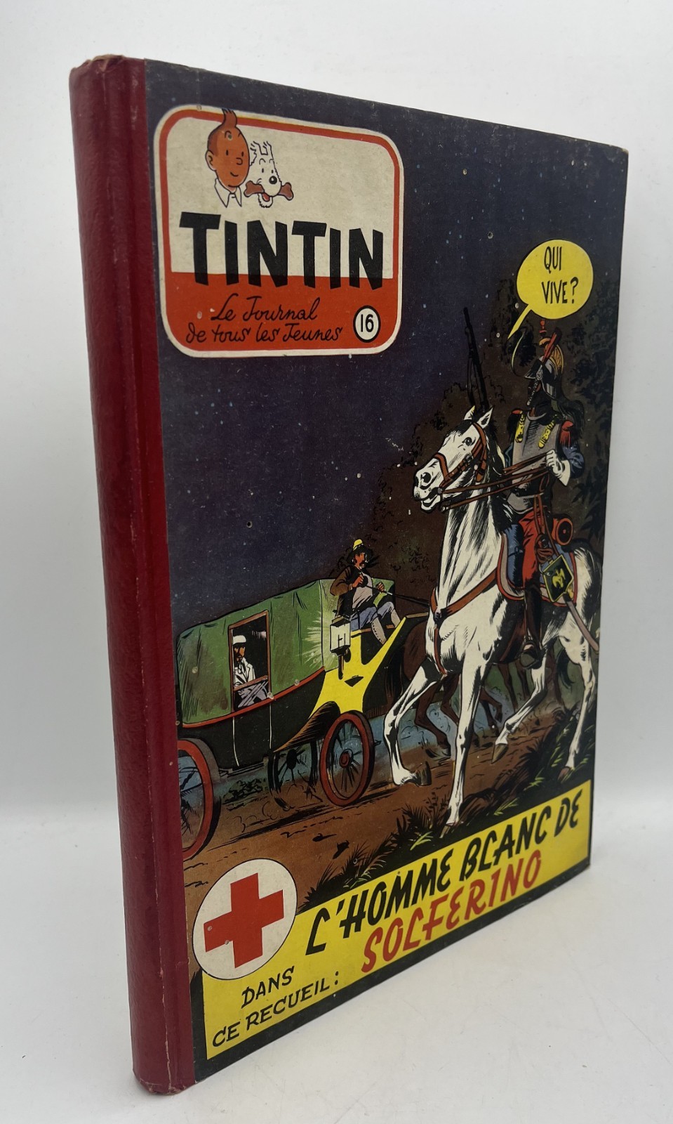 NEUVIÈME ART - Hergé - Recueil Journal de Tintin – Album n° 16 – édition française 1953