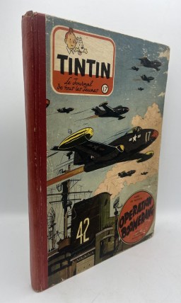 NEUVIÈME ART - Hergé - Recueil Journal de Tintin – Album n° 17 – édition française 1953