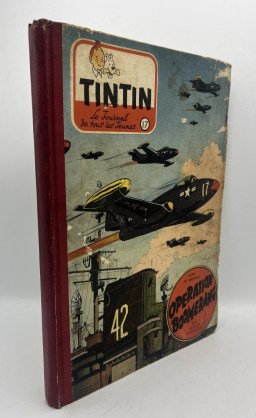 NEUVIÈME ART - Hergé - Recueil Journal de Tintin – Album n° 17 – édition française 1953