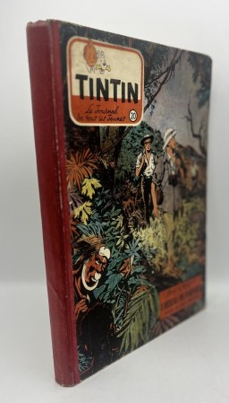 NEUVIÈME ART - Hergé - Recueil Journal de Tintin – Album n° 20 – édition française 1954