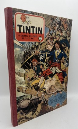 NEUVIÈME ART - Hergé - Recueil Journal de Tintin – Album n° 23 – édition française 1955