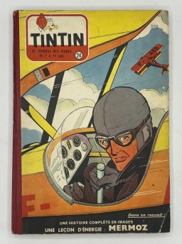 NEUVIÈME ART - Hergé - Recueil Journal de Tintin – Album n° 24 – édition française 1955