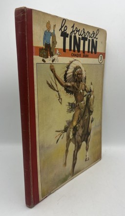 NEUVIÈME ART - Hergé - Recueil Journal de Tintin – Album n° 3 – édition française 1949