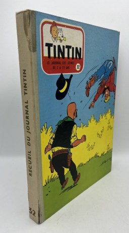 NEUVIÈME ART - Hergé - Recueil Journal de Tintin – Album n° 32 – édition française 1957