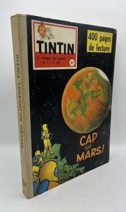NEUVIÈME ART - Hergé - Recueil Journal de Tintin – Album n° 37 – édition française 1958