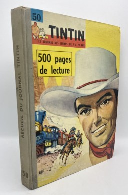 NEUVIÈME ART - Hergé - Recueil Journal de Tintin – Album n° 5 – édition française 1949