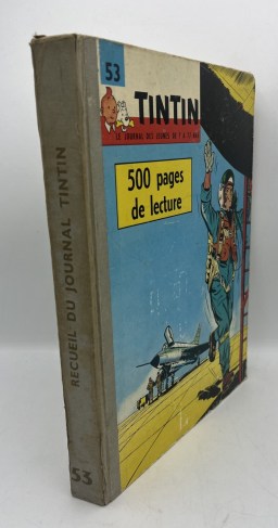 NEUVIÈME ART - Hergé - Recueil Journal de Tintin – Album n° 53 – édition française 1962
