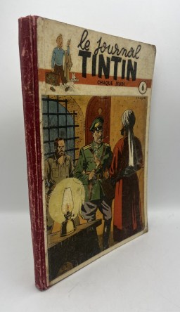 NEUVIÈME ART - Hergé - Recueil Journal de Tintin – Album n° 6 – édition belge 1948