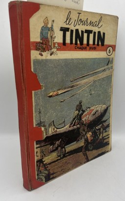 NEUVIÈME ART - Hergé - Recueil Journal de Tintin – Album n° 6 – édition française 1948