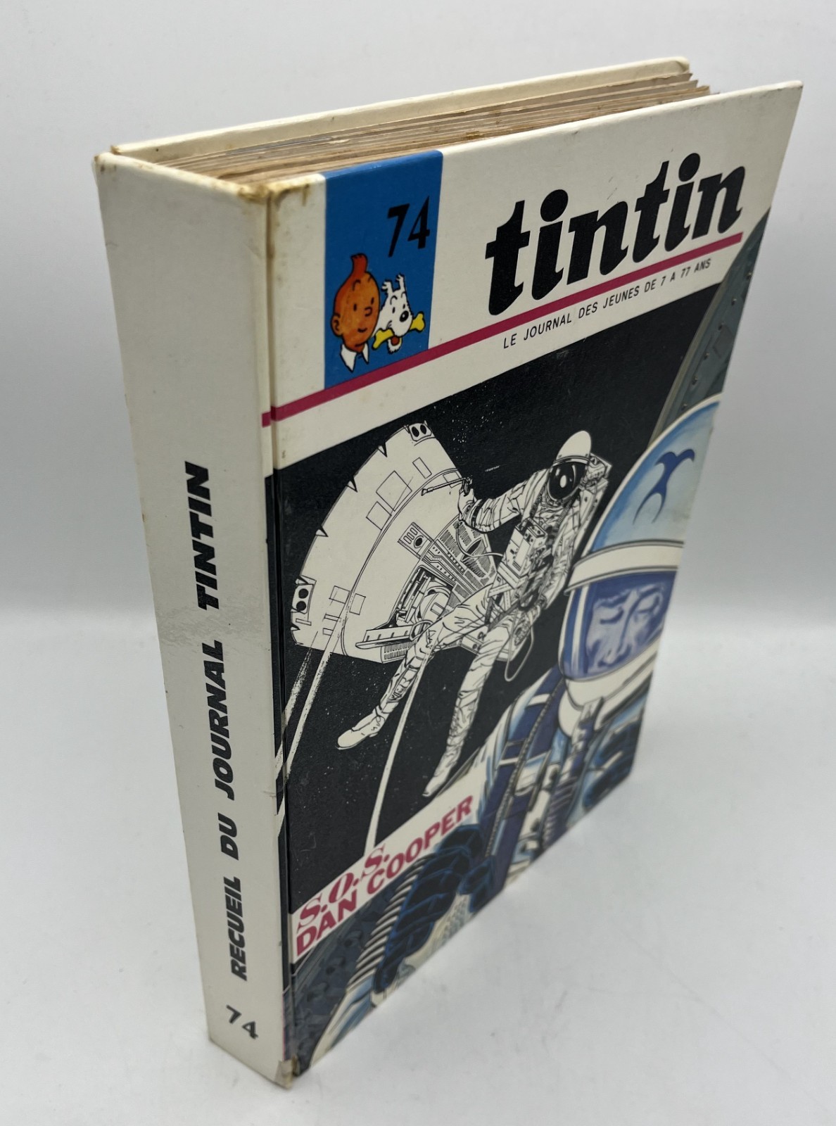 NEUVIÈME ART - Hergé - Recueil Journal de Tintin – Album n° 74 – édition française 1968