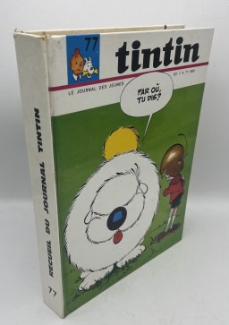 NEUVIÈME ART - Hergé - Recueil Journal de Tintin – Album n° 77 – édition française 1968