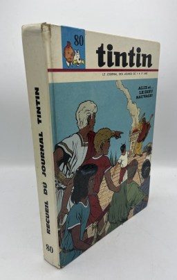 NEUVIÈME ART - Hergé - Recueil Journal de Tintin – Album n° 80 – édition française 1969