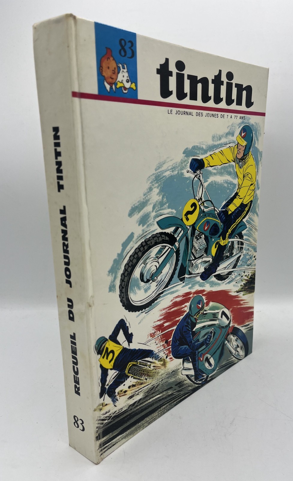 NEUVIÈME ART - Hergé - Recueil Journal de Tintin – Album n° 83 – édition française 1969