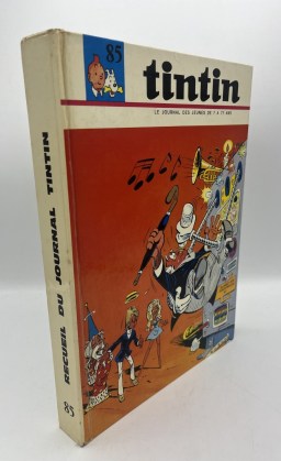 NEUVIÈME ART - Hergé - Recueil Journal de Tintin – Album n° 85 – édition française 1970