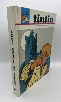 NEUVIÈME ART - Hergé - Recueil Journal de Tintin – Album n° 89 – édition française 1971