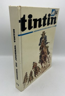NEUVIÈME ART - Hergé - Recueil Journal de Tintin – Album n° 94 – édition française 1973