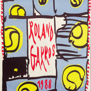 Roland Garros 1988 – P. Alechinsky – 1988