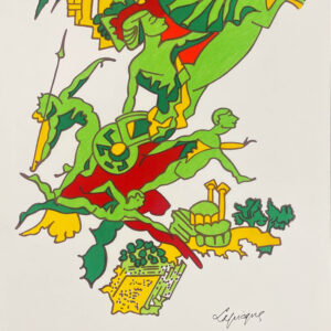 Jeux Olympiques de Munich 1972 – Charles Lapique – 1972
