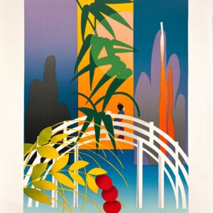 AFFICHES ORIGINALES - Tourisme - Jardin Japonais – Signée – Auriac – [1970]