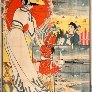 AFFICHES ORIGINALES - Tourisme - Bains de Mer de Royan – Boudet – 1895