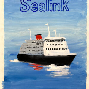 Maquette Originale, Le Sealink – Bernard Villemot